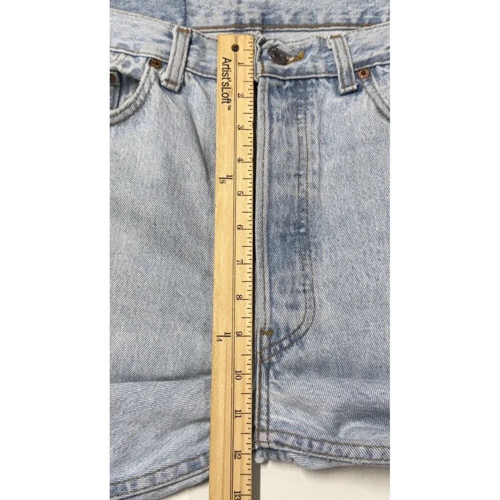 Vtg Levi's 501 Jeans Men's Fits 32x30.5 Light Wash Made In USA (tagged 34x32)